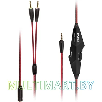 Наушники SVEN AP-G888MV Black-Red картинка 4